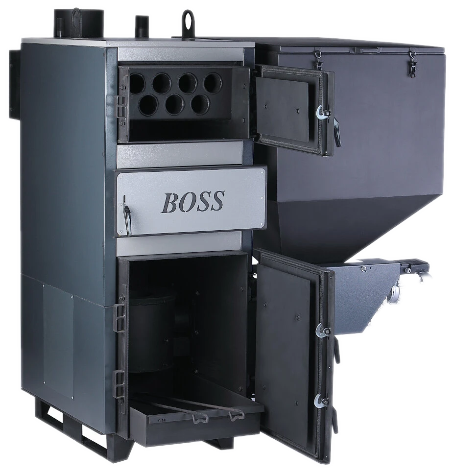 Автоматический твердотопливный котел BOSS 11